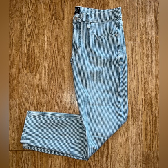 GAP Denim - GAP Striped Jeans